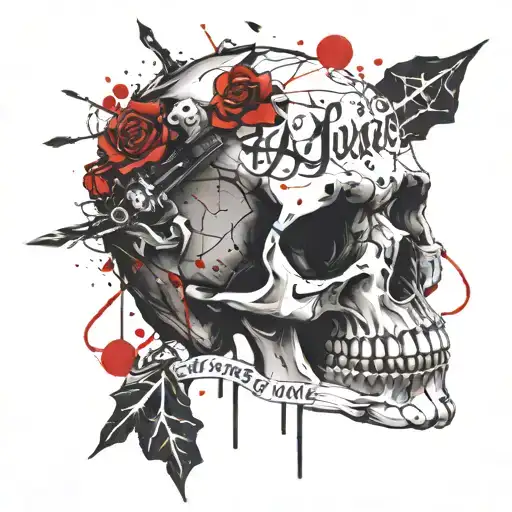 Skull And The Inscription Will Always Love