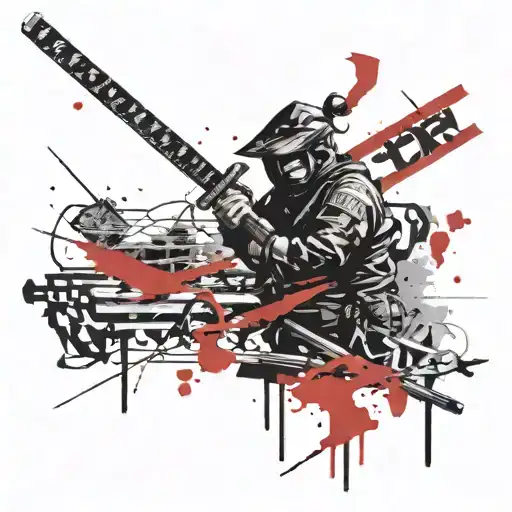 Katana Sord Protecting The Names