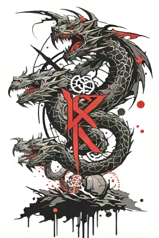 Dragon And Runes