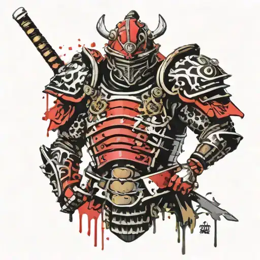 Shoulder Pad Samurai Armour