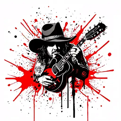 Country Singer Surrounded