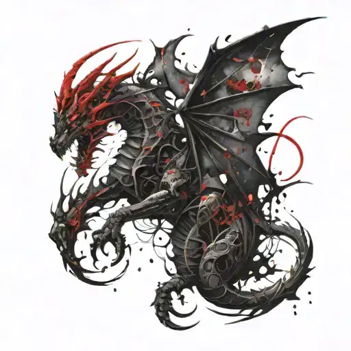 Demon Unleash Your Inner Darkness Dragon