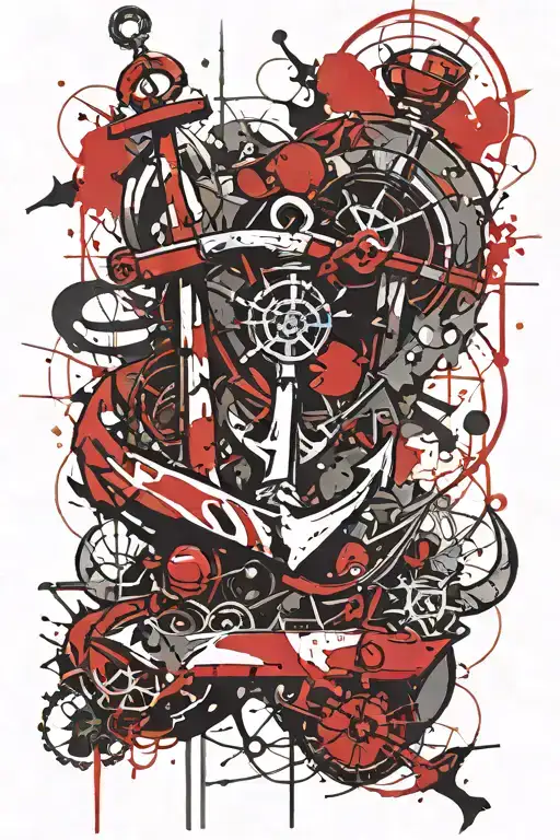 Saxon And Anchor Connected