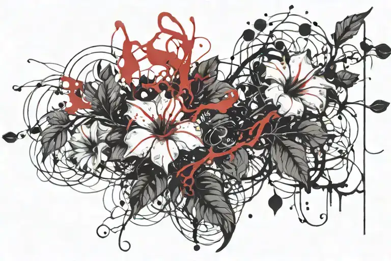 Bloody Morning Glory Vine