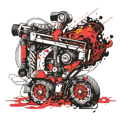 Loader Un053 Is On Fire