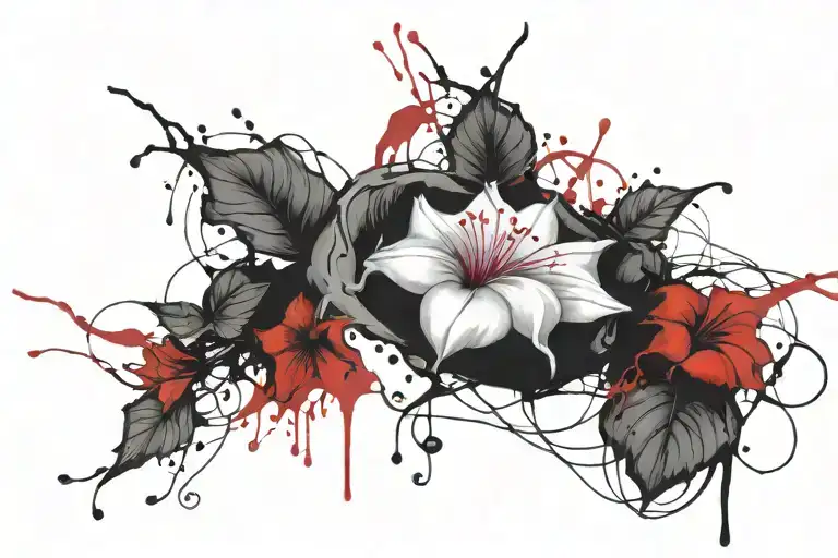 Bloody Morning Glory Vine