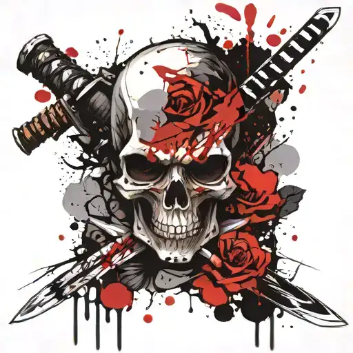 Skull And Katana