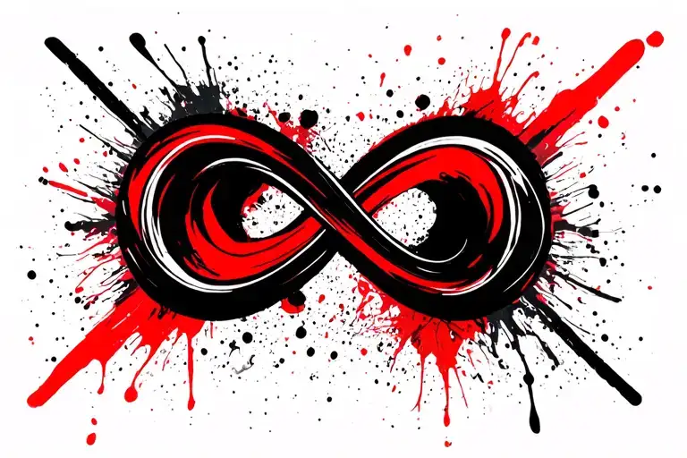 Infinity Symbol Intertwined