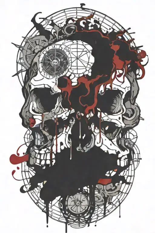 Marcus Aurelius Skull Memento Mori