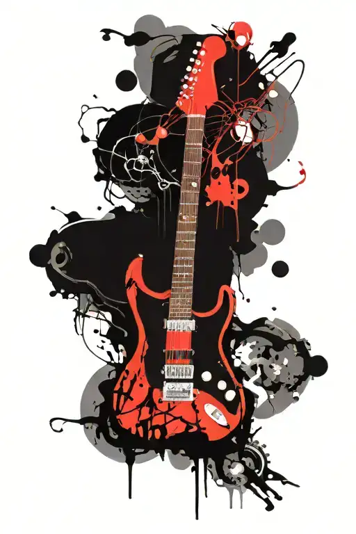 Electric Guitar Througt Space And Time