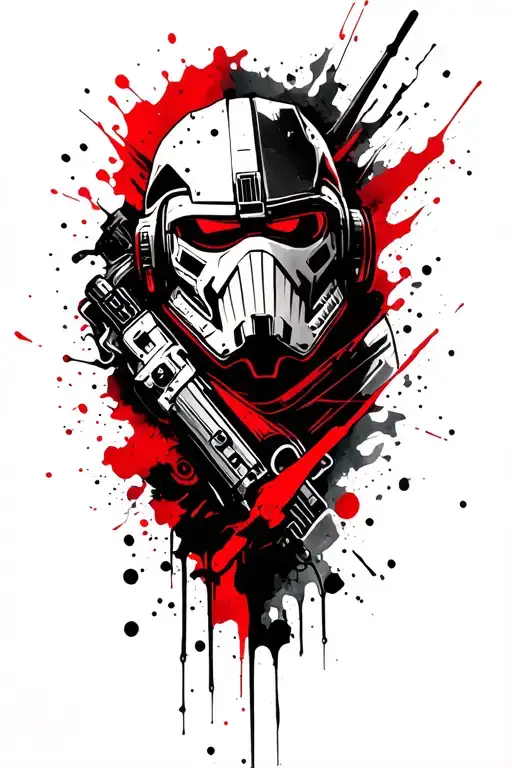 Warhammer 40K Character Surrounded