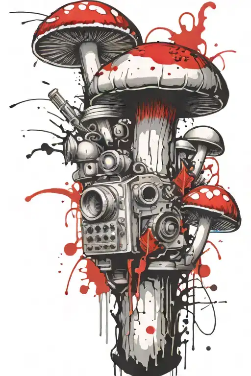 Gangster Mushroom Grenade Mixed Together