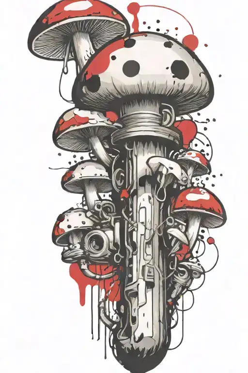 Gangster Mushroom Grenade Mixed Together