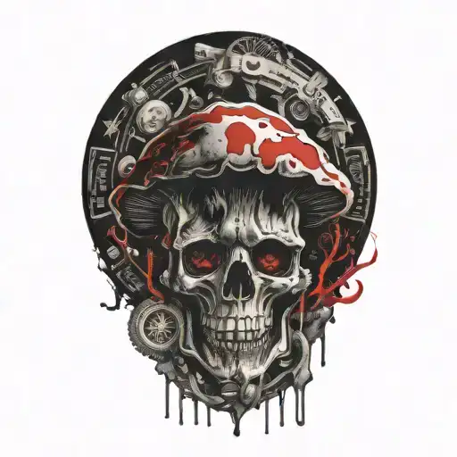 Mushroom Slave Master Piston Memorial