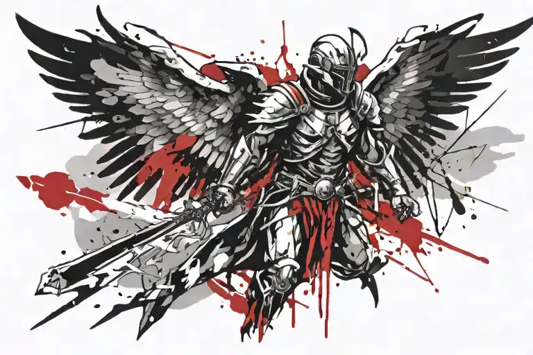 Archangel With A Sword