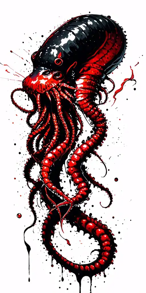 Titan Nikita Mixed With Colossal Squid Wrapped