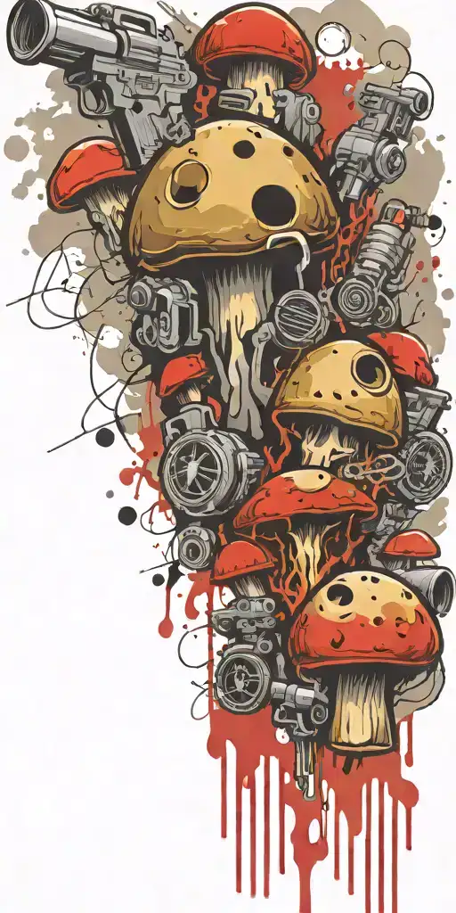 Gangster Mushroom Grenade Boomers