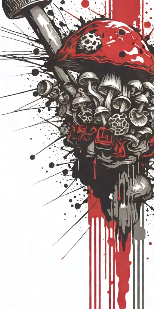 Trippy Shroom Grenade Mixed Together