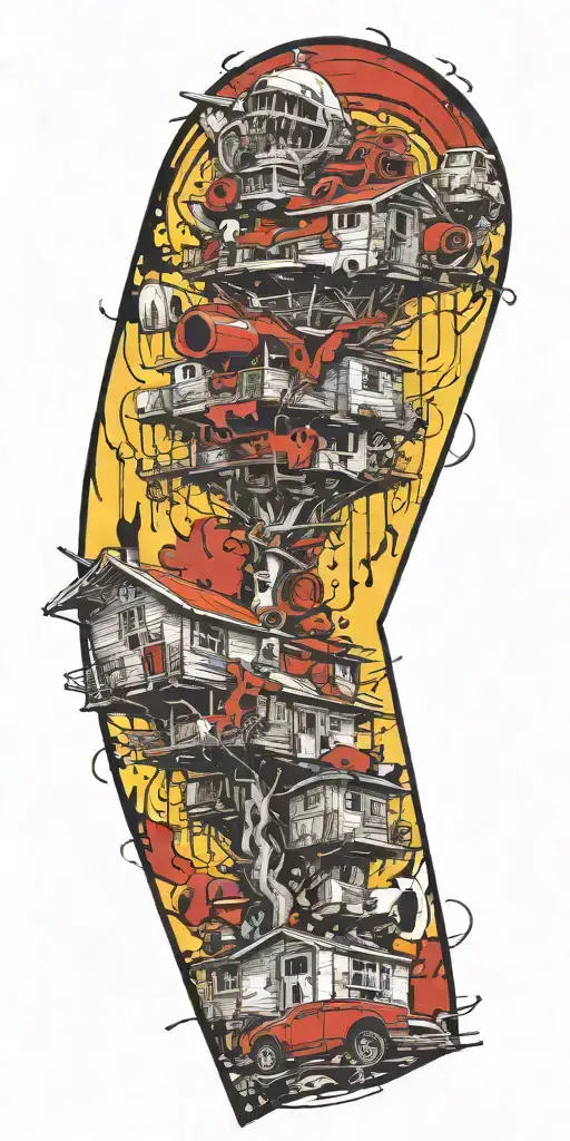 Gangster Tornado In The Trailer Park On Shrooms