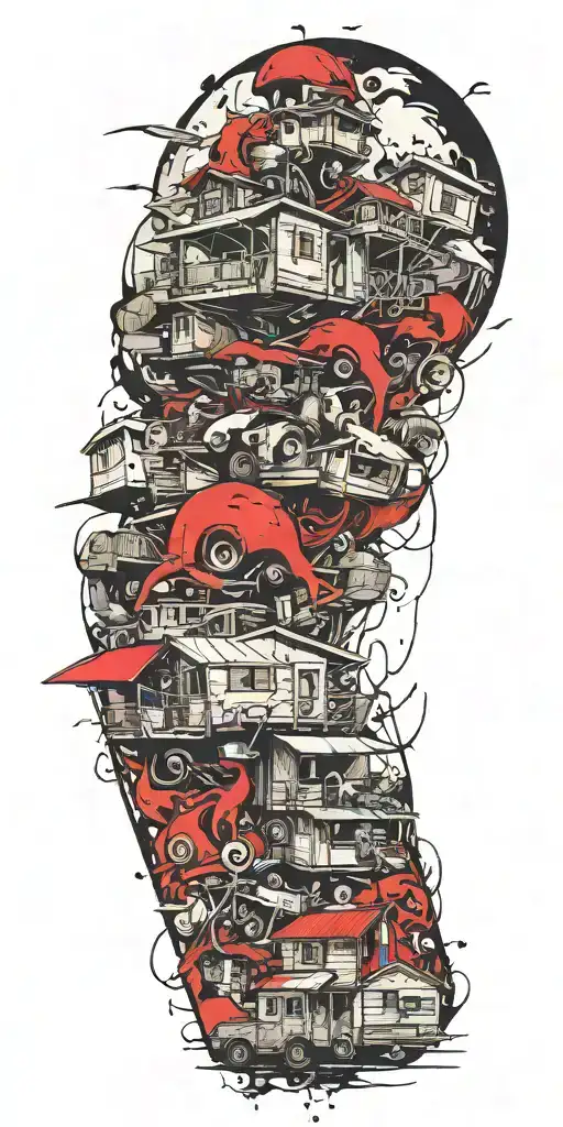 Gangster Tornado In The Trailer Park On Shrooms