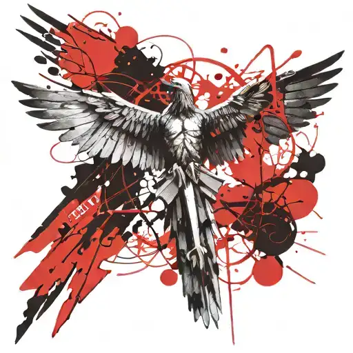 Polish Eagle And Crucifix