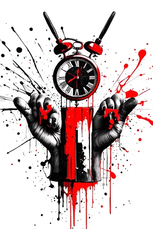 Clock Hands Pointing