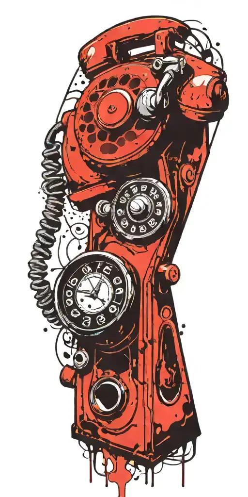 Old School Dial Phone