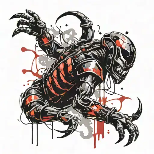 Scorpion And A Warrior