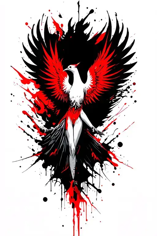 Phoenix Rising From The Ashes