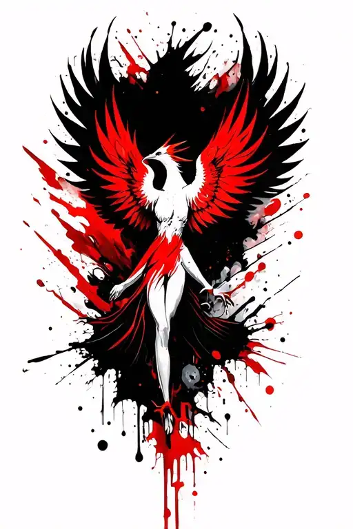 Phoenix Rising From The Ashes