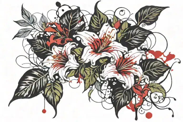 Swirling Morning Glory Vine