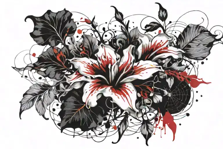 Swirling Morning Glory Vine