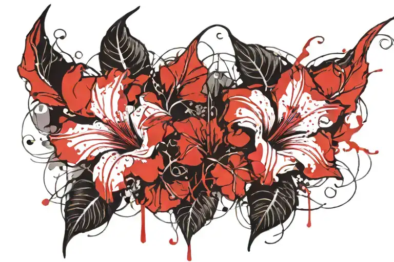 Swirling Morning Glory Vine