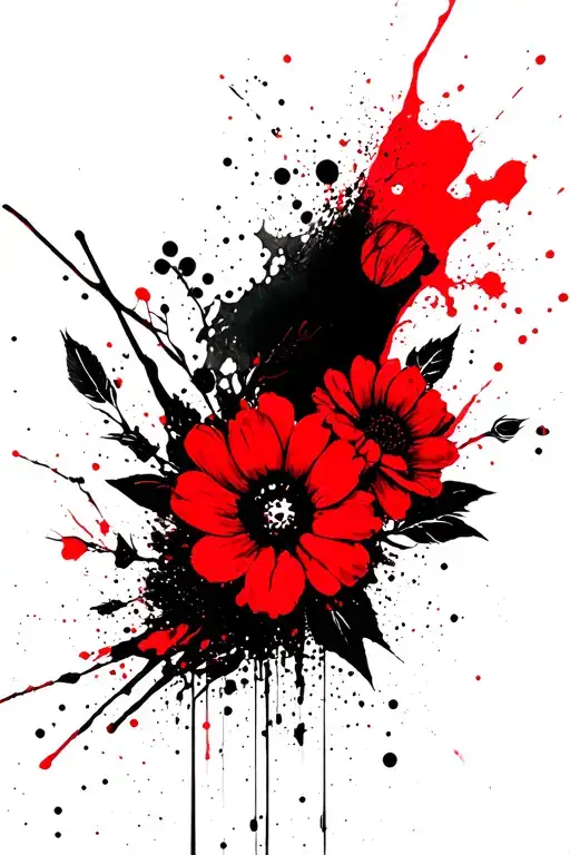 Floral Negative Space