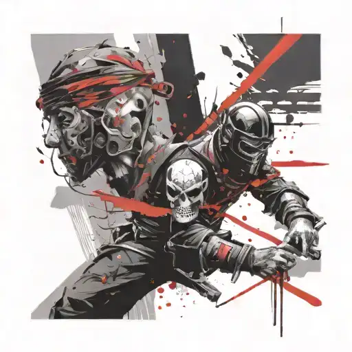 Ninja Khefn And Drago Khefn And Scan Or Skull