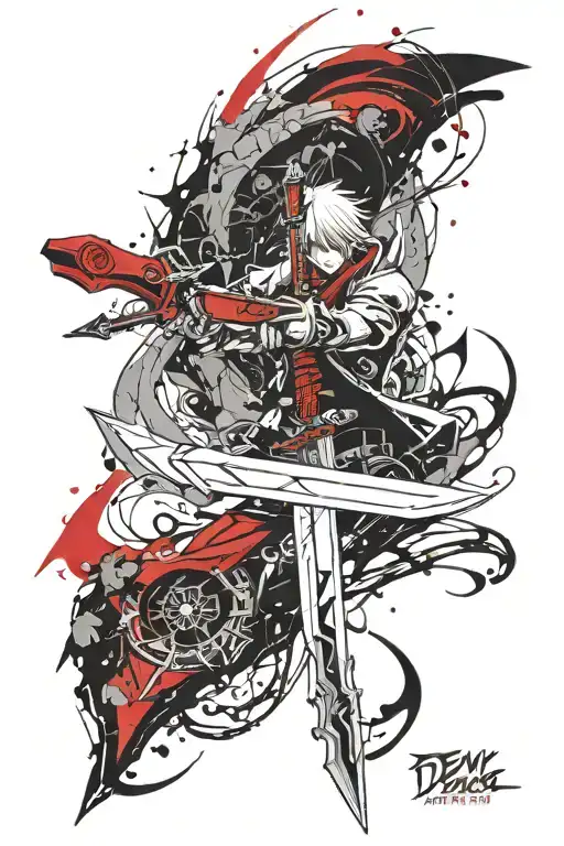 The Rebellion Sword From Devil May Cry