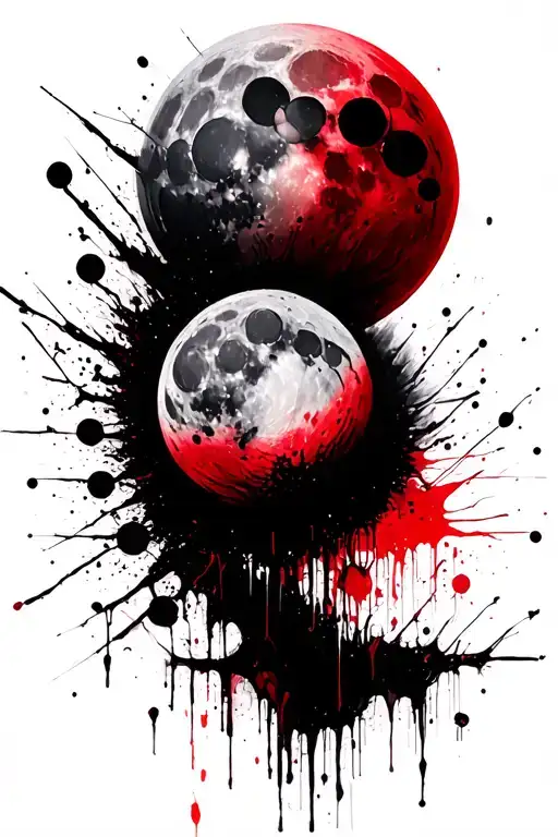 Blood Moon Phases