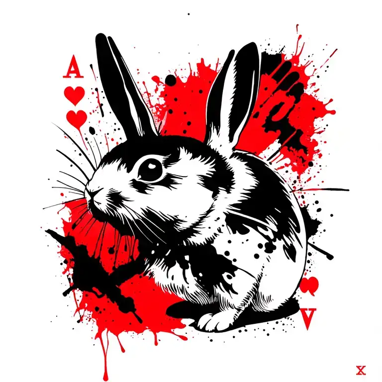 Rabbit Playing Cards