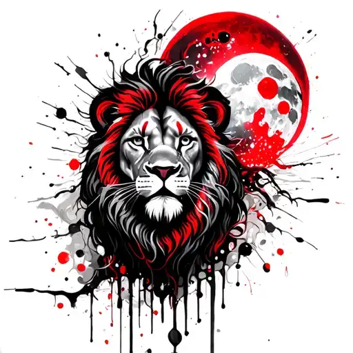 Scales Lion Love You To The Moon