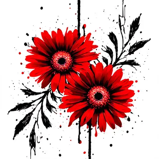 Daisy Aster Chrysanthemum Honeysuckle Flowers