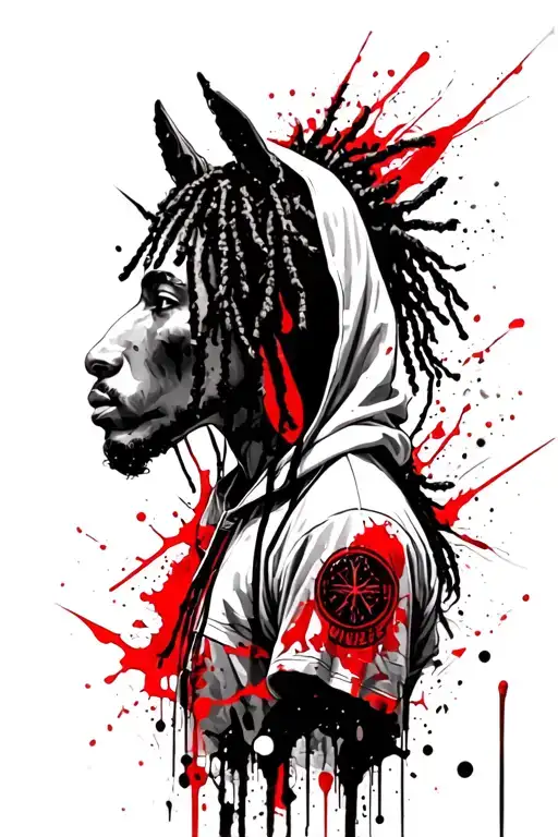 Sagittarius With Dreadlocks And Hoodi