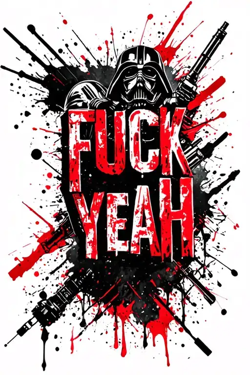 The Word Fuck Yeah And Star Wars Scene Featuring