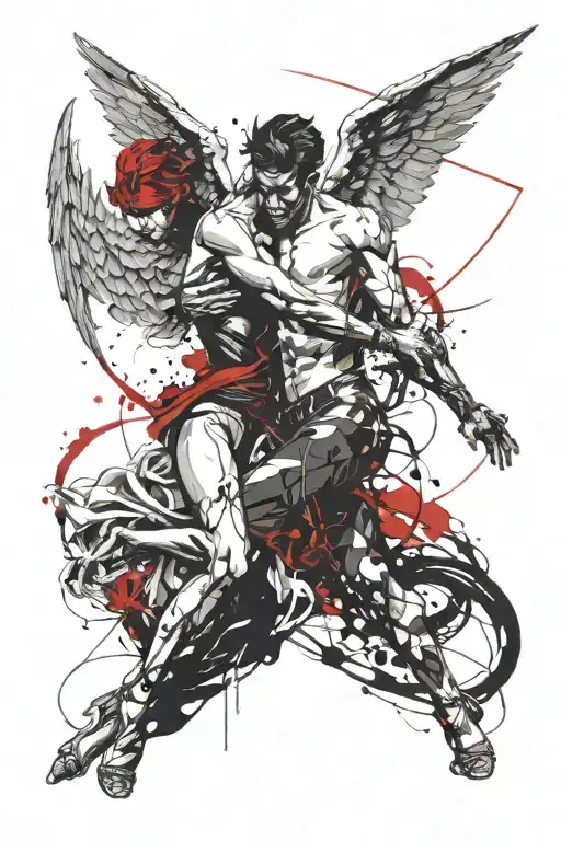 Angel And Devil 2 Sides Of The Same Coin