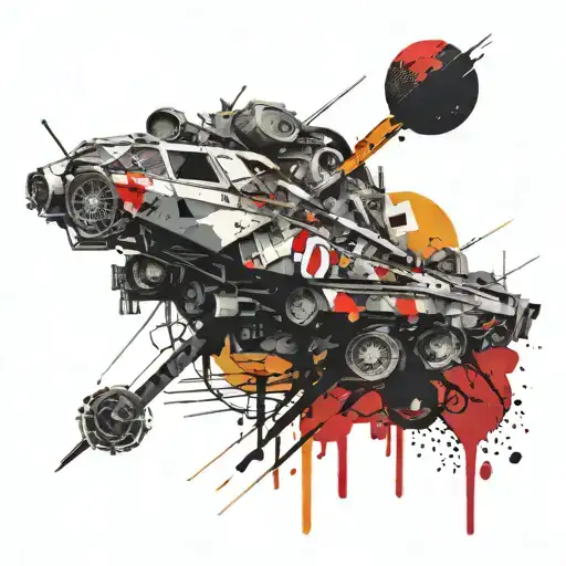 Sunset In The Background