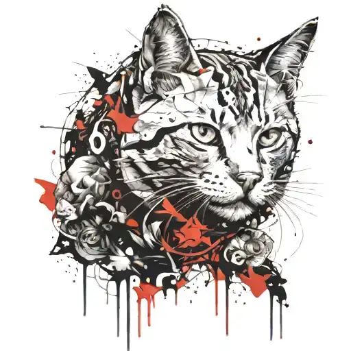 Cat And Hell And Heaven Something Angelic Something