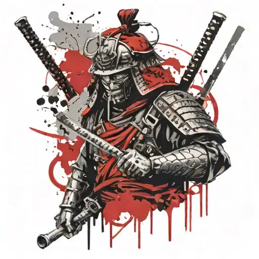 Samurai In Armor