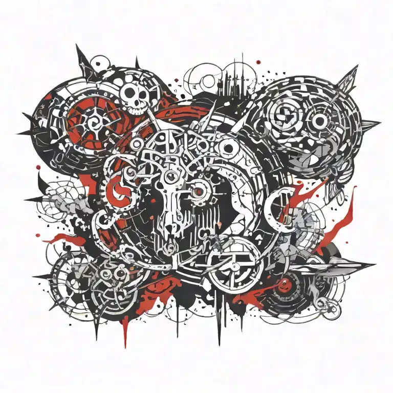 Tattoo Symbolizing Fate Norse Mythology