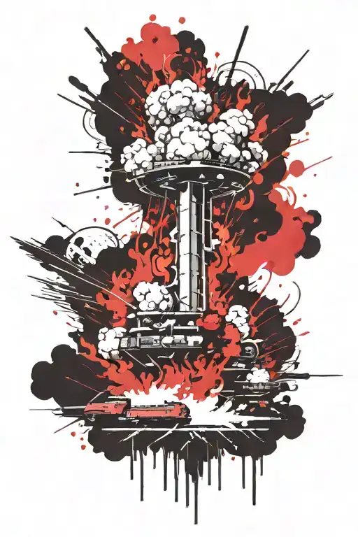 Nuclear Explosion Cloud