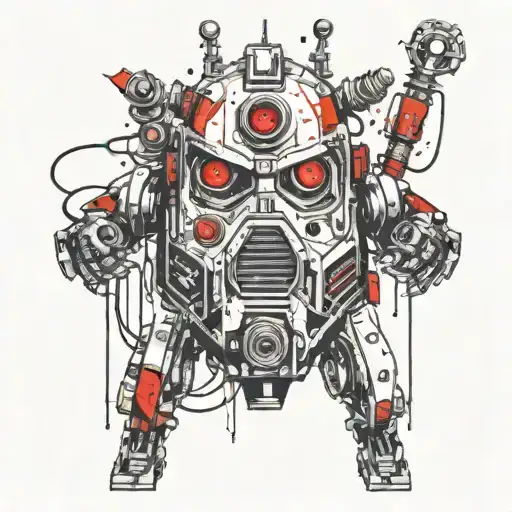 Demonic Robot From Fallout