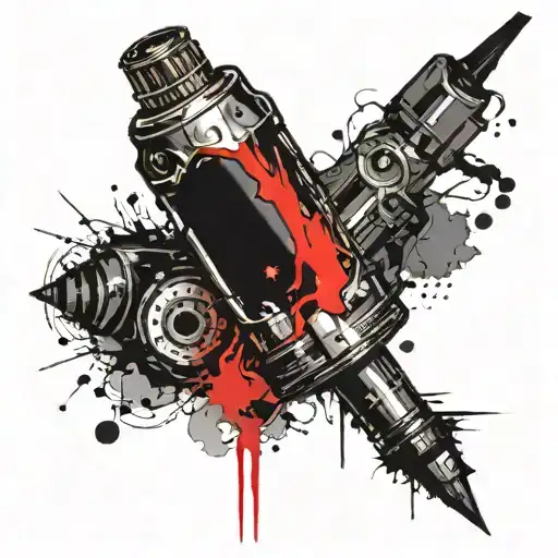 Bomb With A Little Fuse That Looks Like A Candle